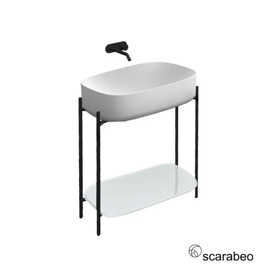 Scarabeo Laila Έπιπλο Μπάνιου 2703-Nrop Με Ράφι  2710-300