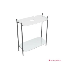 SCARABEO ΕΠΙΠΛΟ ΜΠΑΝ.LAILA 2703-NROP ΜΕ ΡΑΦΙΑ  2716+2710-300