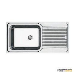 Fortinox Νεροχύτης Arena 100x50 Inox Λείο Fortinox Νεροχύτης Arena 100x50 Inox Λείο