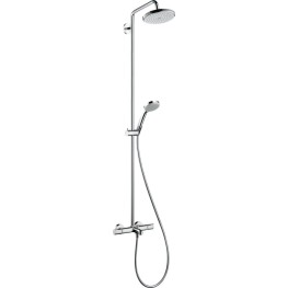 Hansgrohe Croma, Στήλη 3 εξόδων θερμοστατική, Χρωμέ.

