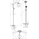 Hansgrohe Croma, Στήλη 3 εξόδων θερμοστατική, Χρωμέ.
