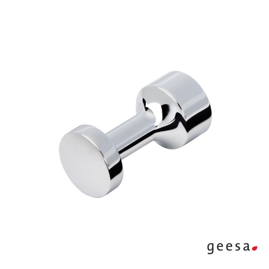 Geesa Αγκιστρο μονό 3cm, Χρωμέ.