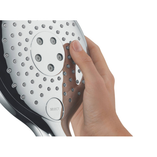 Hansgrohe Raindance Select S 150, Τηλέφωνο με 3 λειτουργείες, Χρωμέ Hansgrohe Raindance Select S 150, Τηλέφωνο με 3 λειτουργείες, Χρωμέ