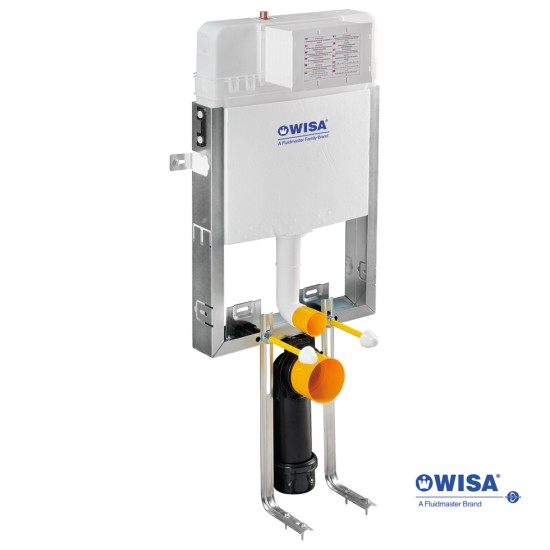 Wisa Slim Fit, Εντοιχιζόμενο Καζανάκι 12,5cm