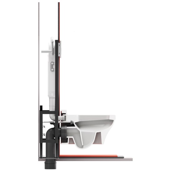 Wisa Slim Strand, Καζανάκι Γυψοσανίδας