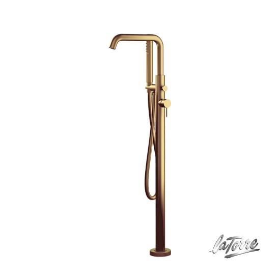 La Torre Elle Επιδαπέδια Μπαταρία Brushed Gold