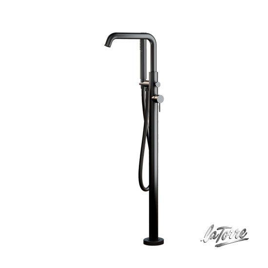 La Torre Elle Επιδαπέδια Μπαταρία Black Brushed