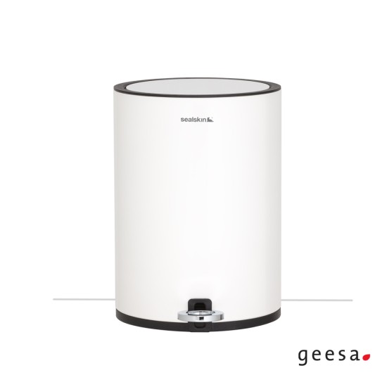 Geesa, Χαρτοδοχείο Επιδαπέδιο 3L, White Matt
