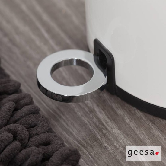 Geesa, Χαρτοδοχείο Επιδαπέδιο 3L, White Matt