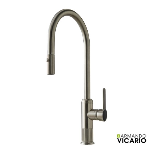 Armando Vicario Lumiere Μπαταρία Κουζίνας Inox Finish