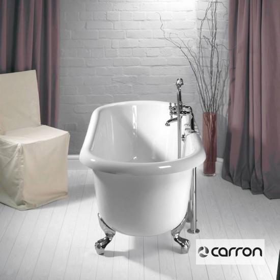 Carron Ascoli Σωμα Μπαν. Ελεύθερης Τοποθέτησης  1700x750 Οβάλ Χωρίς Ποδιά