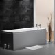 Carron Sigma CRN Carronite, Μπανιέρα SIGMA 170x75cm Υδρομασάζ