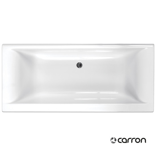 Carron Haiku 180x80cm, Μπανιέρα Carronite, Λευκή
