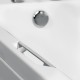Carron Profile 170x75cm, Μπανιέρα Carronite με Λάβές, Λευκή Carron Profile 170x75cm, Μπανιέρα Carronite με Λάβές, Λευκή