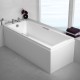 Carron Profile 170x75cm, Μπανιέρα Carronite με Λάβές, Λευκή Carron Profile 170x75cm, Μπανιέρα Carronite με Λάβές, Λευκή