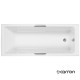 Carron Profile 170x75cm, Μπανιέρα Carronite με Λάβές, Λευκή Carron Profile 170x75cm, Μπανιέρα Carronite με Λάβές, Λευκή