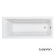 Carron Urban 170x725cm, Μπανιέρα Carronite, Λευκή