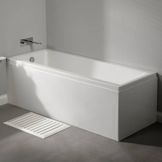 Carron Urban 170x725cm, Μπανιέρα Carronite, Λευκή