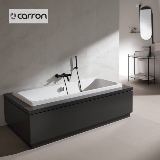 Carron Profile Duo 170x75cm, Μπανιέρα Carronite, Λευκή