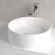 Villeroy & Boch Colaro, Επιτραπέζιος Νιπτήρας Φ40cm, Χωρίς Υπερχείλιση, White Alpin