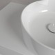 Villeroy & Boch Colaro, Επιτραπέζιος Νιπτήρας Φ40cm, Χωρίς Υπερχείλιση, White Alpin