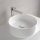 Villeroy & Boch Colaro, Επιτραπέζιος Νιπτήρας Φ40cm, Χωρίς Υπερχείλιση, White Alpin