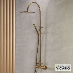 Armando Vicario Slim, Στήλη Ντούς 2 Εξόδων, Antique Brass