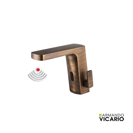 Armando Vicario Sensi Μπαταρία Νιπτήρος Ηλεκτρονική Antique Brass