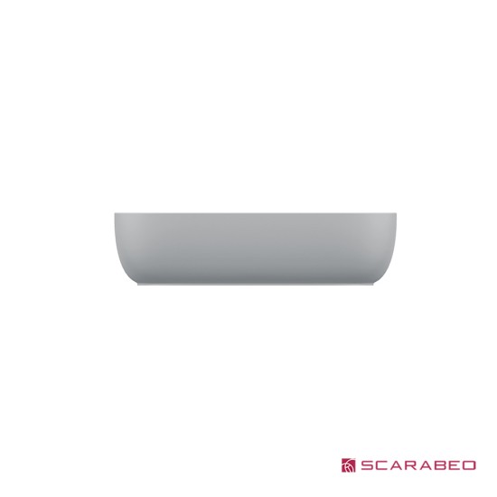 Scarabeo Glam, Νιπτήρας Ελεύθερης Τοποθέτησης 56x39cm, Λευκός