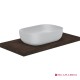 Scarabeo Glam, Νιπτήρας Ελεύθερης Τοποθέτησης 56x39cm, Λευκός