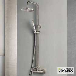 Armando Vicario Industrial, Στήλη Ντους 2 Εξόδων, Inox