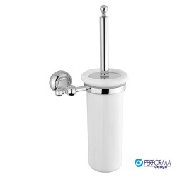 Performa Design Victoria, Πιγκάλ επίτοιχο, με λευκό κεραμικό μπωλ, Chrome
