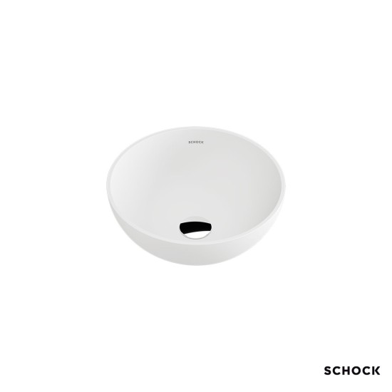 Schock Basic Νιπτήρας Φ40 White Matt