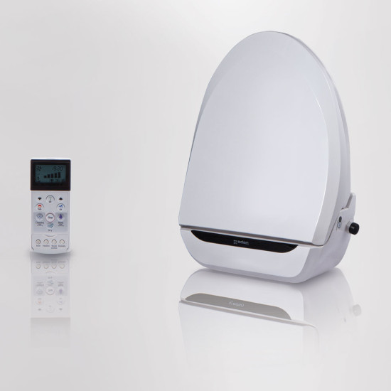 USPA PLUS 6035 (DESIGN) Ηλεκτρονικό μπιντέ - κάθισμα τουαλέτας soft close από αντιβακτηριακό ABS