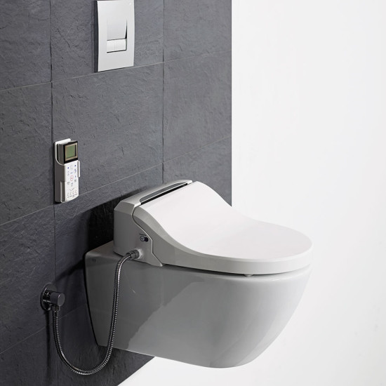 USPA PLUS 6035 (DESIGN) Ηλεκτρονικό μπιντέ - κάθισμα τουαλέτας soft close από αντιβακτηριακό ABS