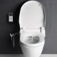 USPA PLUS 6035 (DESIGN) Ηλεκτρονικό μπιντέ - κάθισμα τουαλέτας soft close από αντιβακτηριακό ABS