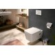 Hansgrohe EluPura Original Q, Επίτοιχη Λεκάνη με Κάθισμα Soft Cloe, Quick Release