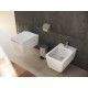 Hansgrohe EluPura Original Q, Επίτοιχη Λεκάνη με Κάθισμα Soft Cloe, Quick Release