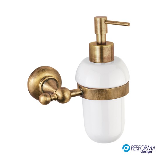 Performa Design Victoria, Επίτοιχο Dispenser 125ml, Bronze