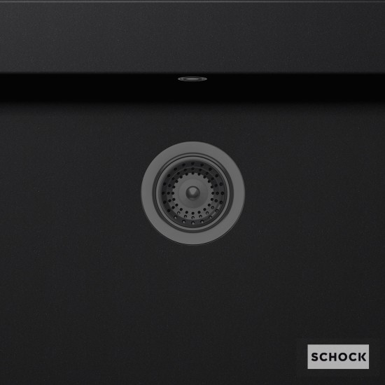 Schock Βαλβίδα και Υπερχείλιση Νεροχύτη, Gunmetal 15090
