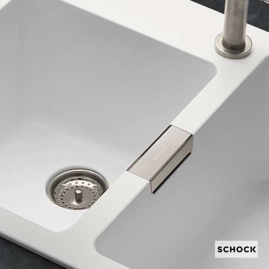 Schock Βαλβίδα και Υπερχείλιση Νεροχύτη, Inox 15290