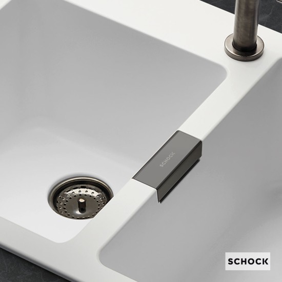 Schock Βαλβίδα και Υπερχείλιση Νεροχύτη, Gunmetal 15290