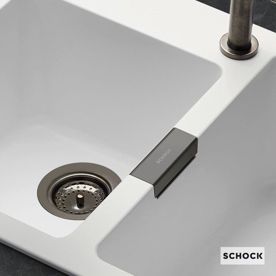 Schock Βαλβίδα και Υπερχείλιση Νεροχύτη, Gunmetal 15295-30290