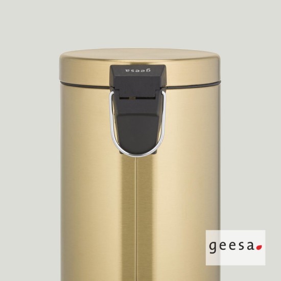 Geesa, Χαρτοδοχείο Επιδαπέδιο 3L, Glod PVD