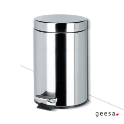 Geesa, Χαρτοδοχείο Επιδαπέδιο 5L, Χρωμέ