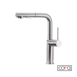 Cora Μπαταρία Νεροχύτη Inox