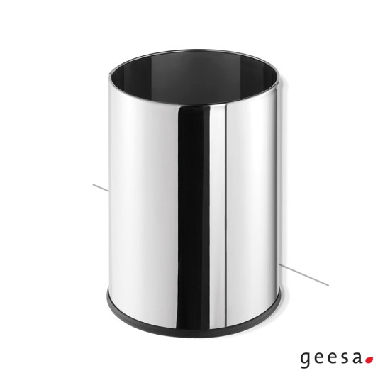 Geesa, Επιδαπέδιο Καλάθι Αχρήστων 9L, Χρωμέ