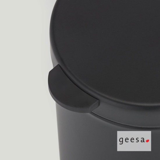 Geesa, Επίτοιχο Χαρτοδοχείο 3L, Black Matt