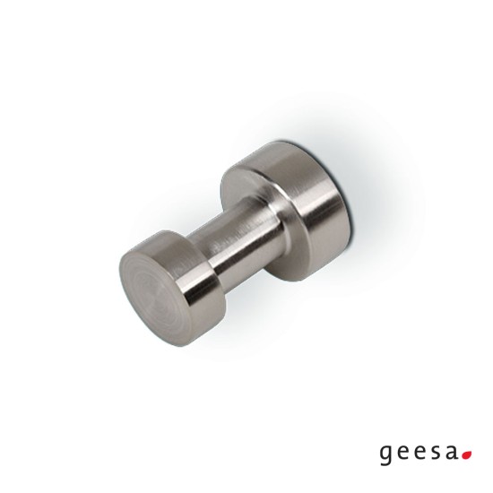 Geesa Nemox, Άγκιστρο Μονό 3cm, Χρωμέ Geesa Nemox, Άγκιστρο Μονό 3cm, Χρωμέ