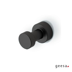 Geesa Nemox, Άγκιστρο Μονό 3cm από ανοξείδωτο χάλυβα, Black Matt